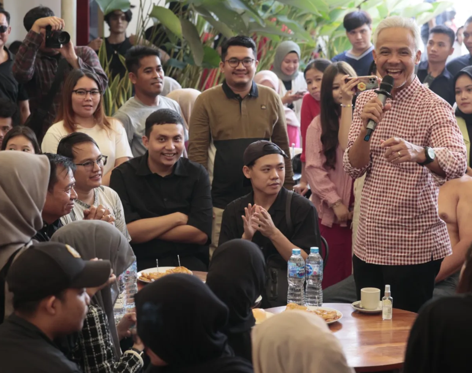 Curhatan Anak Muda Pontianak Dorong Ganjar Bangun Creative Hub di Seluruh Indonesia