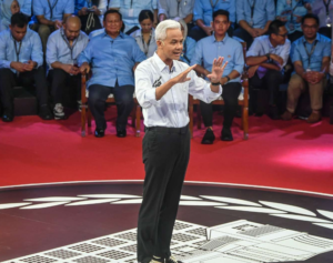 Performa Ganjar Pranowo Menjanjikan di Debat Capres.